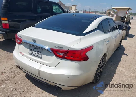 2016 Nissan Maxima 3.5 Platinum z USA, uszkodzony, nr VIN 1N4AA6AP1GC445376